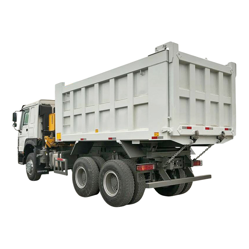 SINOTRUK HOWO 6X4 Dump Truck with Crane 