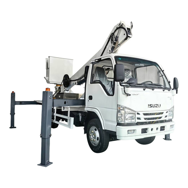 HOWO ISUZU 4X2 Telescopic 20m Aerial Work Platform Truck