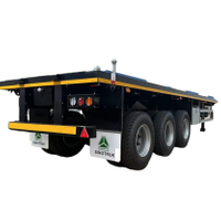 CIMC 3 Axles 60T Flatbed Container Trailer