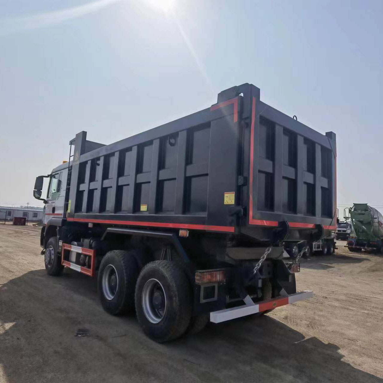 TX 10 Wheels 18CBM Dump Truck for Algeria