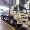 New HOWO 380HP 20000 Liters 20CBM Milk Stainless Steel Tank Truck