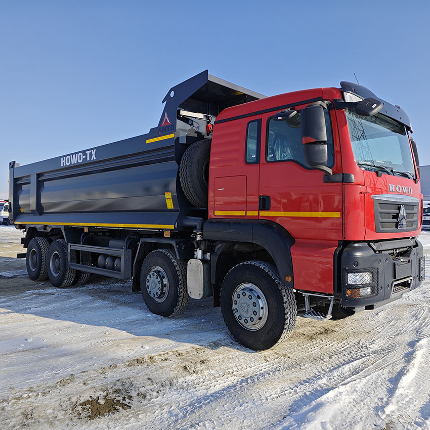 HOWO TX 8X4 22CBM Tipper Truck for Algeria