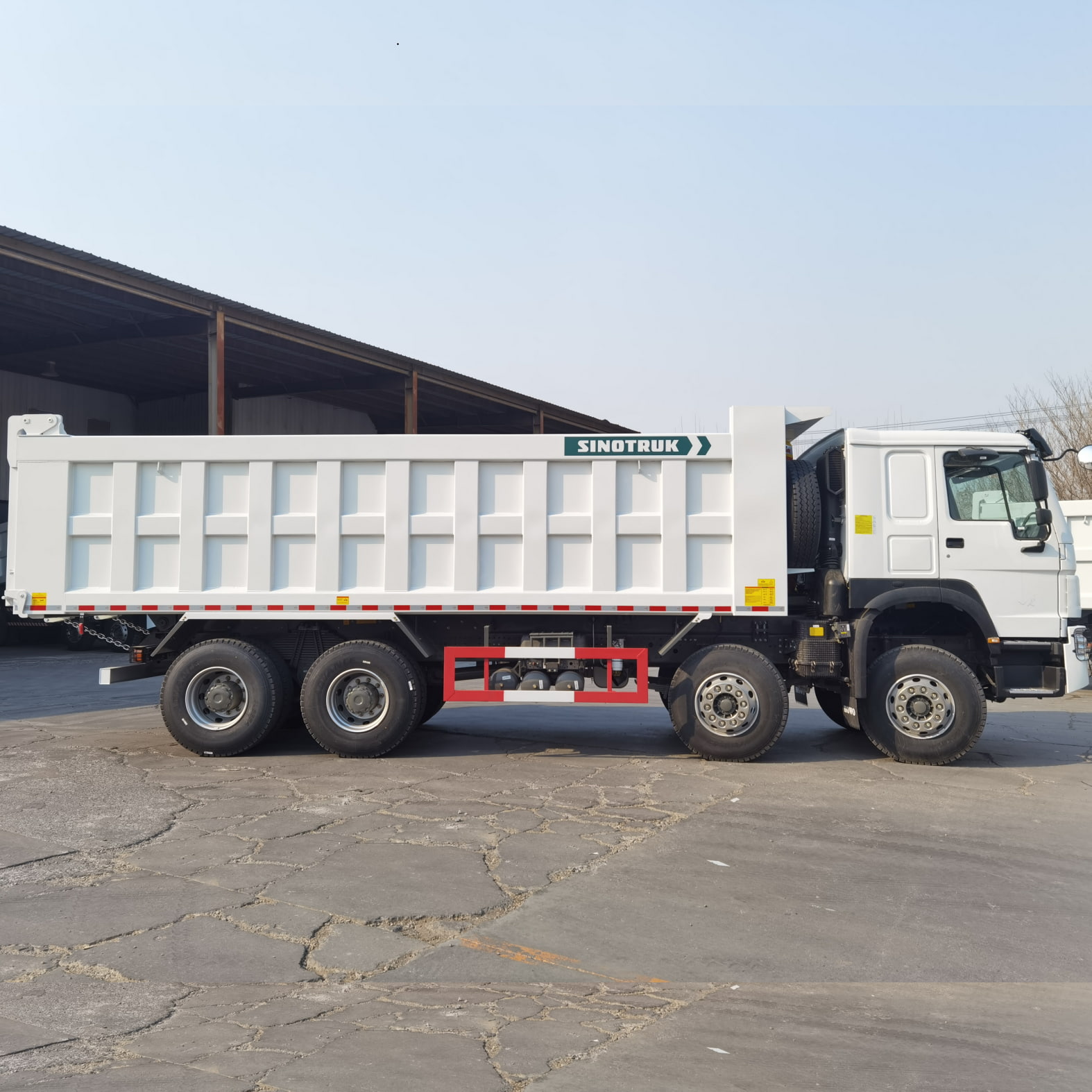HOWO 8X4 Dump Tipper Truck in stock for Congo