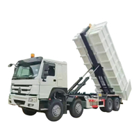 SINOTRUK HOWO 8X4 Hook Lift Garbage Truck