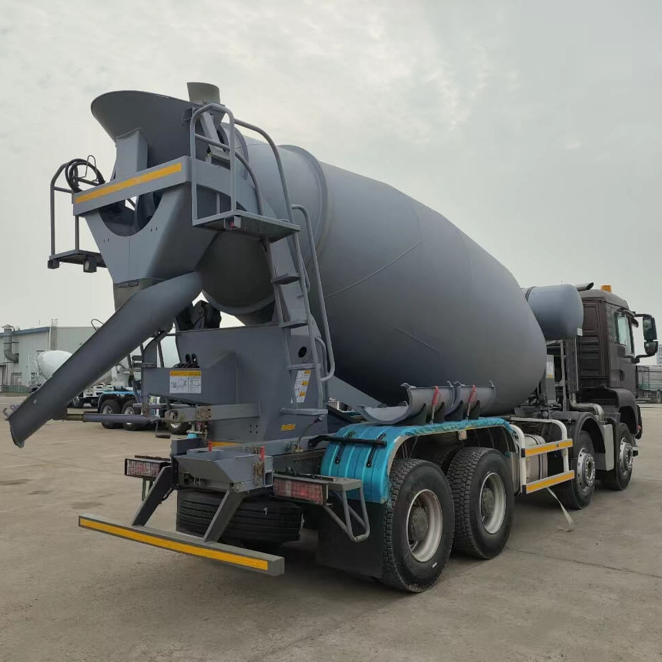 SITRAK 8X4 12 CBM Concrete Mixer Truck 5