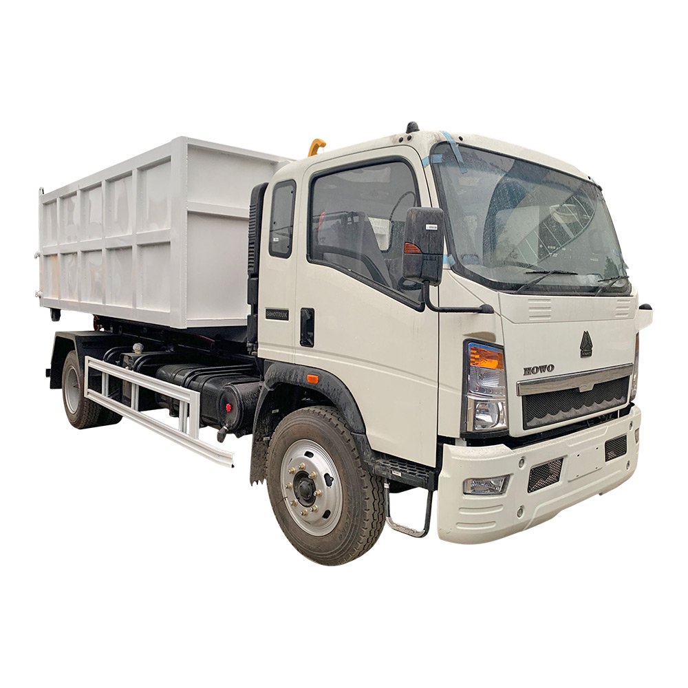 SINOTRUK HOWO 4X2 Hook Lift Garbage Truck