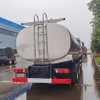 New HOWO 380HP 20000 Liters 20CBM Milk Stainless Steel Tank Truck