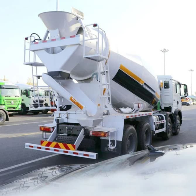 12CBM Concrete Mixer Truck for Algeria with HOWO brand