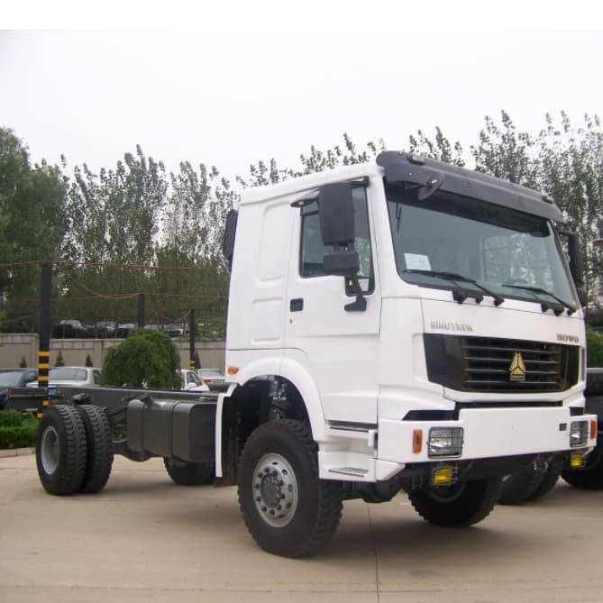 SINOTRUK HOWO 4X4 All Wheel Drive Cargo Chassis Truck 3