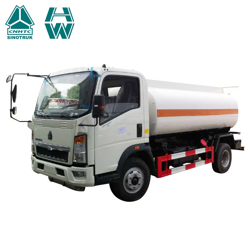 SINOTRUK HOWO 4X2 5000 Liters Fuel Tank Truck