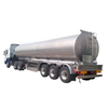 3 Axles 46000 Liters Aluminum Alloy Fuel Tanker Trailer for Tanzania