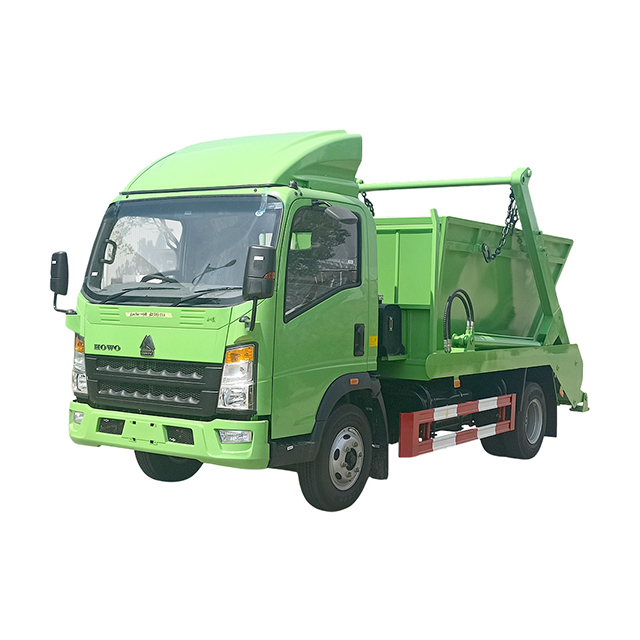 SINOTRUK HOWO 5CBM Swing Arm Garbage Truck