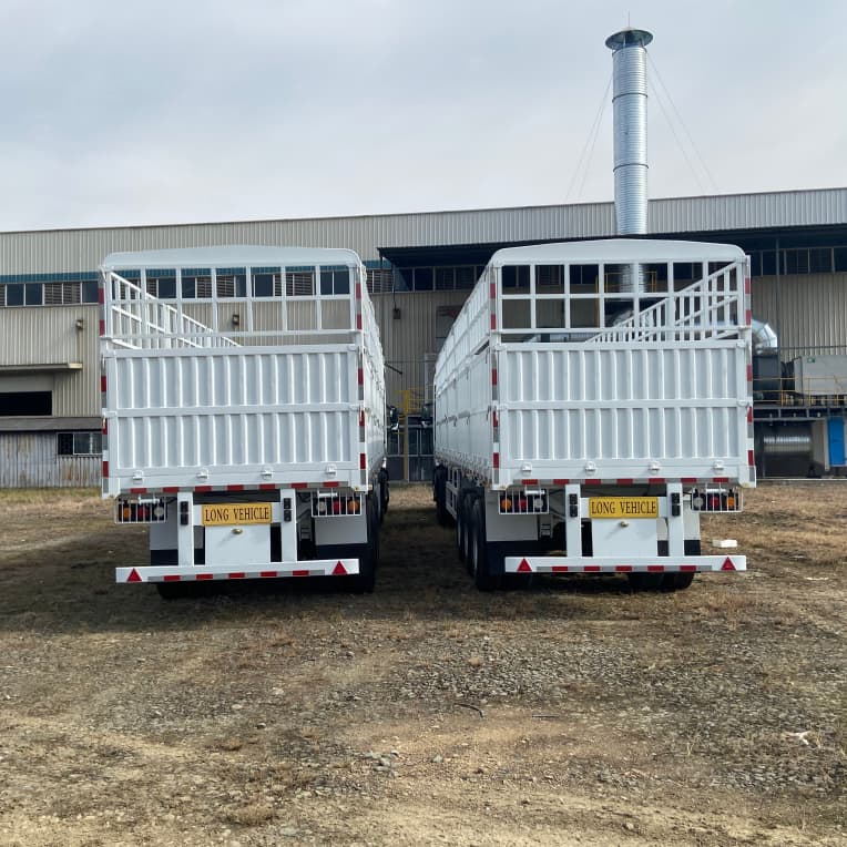 CIMC 3 Axles 1000mm and 600mm SideWall Trailer 2