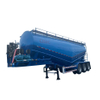 CIMC 3 Axles 40CBM Mixer Cement Tank Trailer for Algeria