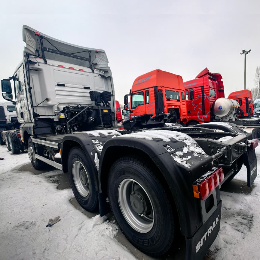 SITRAK 480HP Heavy Duty 10 Wheels Tractor Truck for Tipper Trailer 6