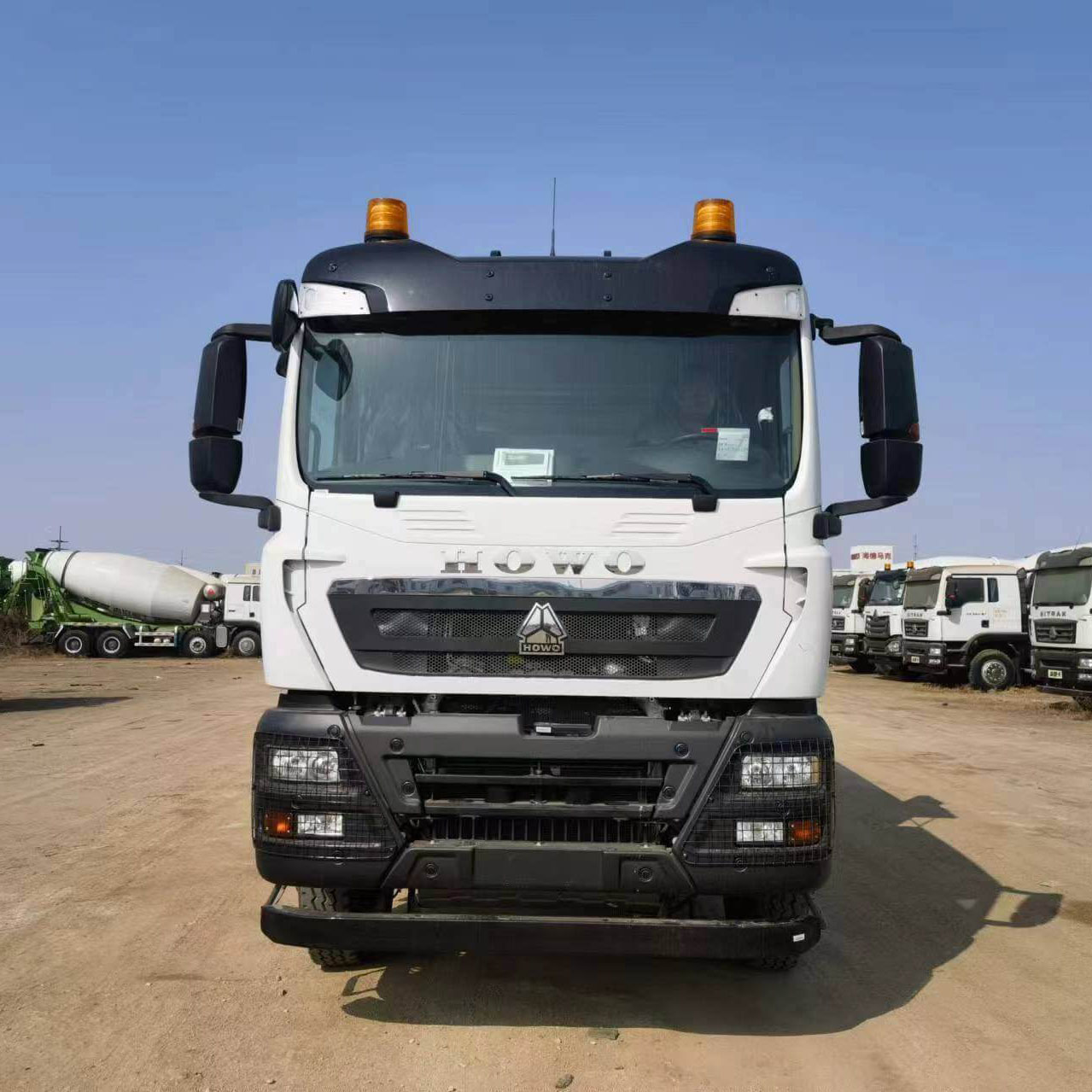 HOWO TX 380hp 10CBM Mixer Beton Algeria Truck