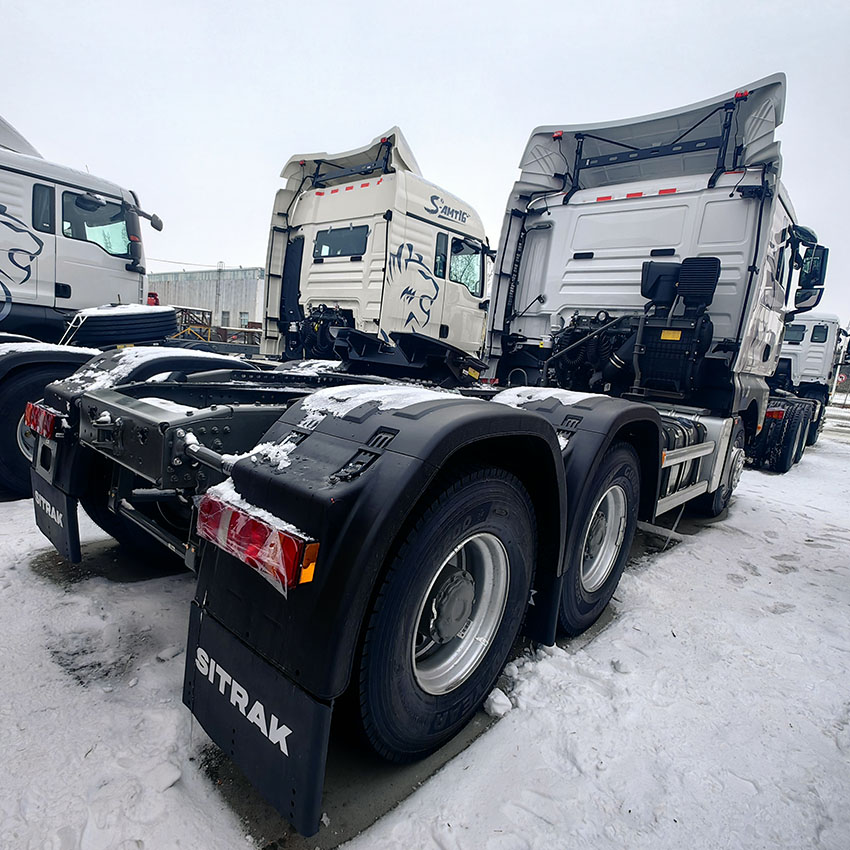 SITRAK 6X4 480HP Tractor Truck with Automatic Transmission 4