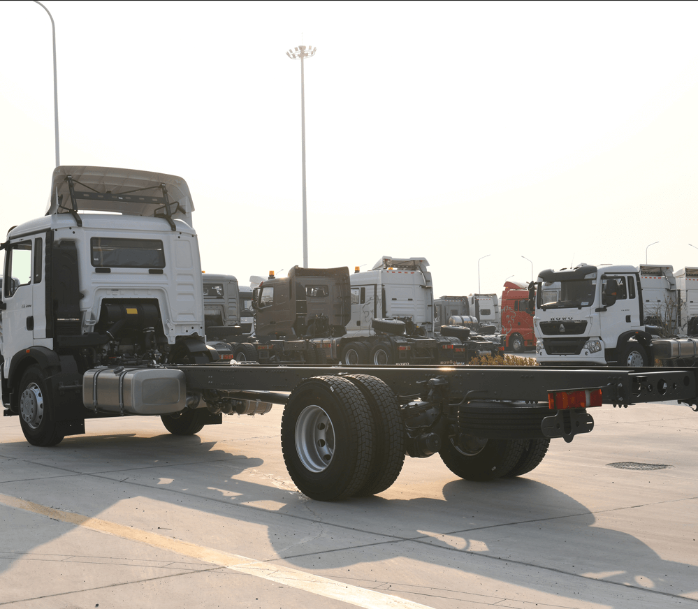 SINOTRUK HOWO TX 4X2 4700mm Wheelbase Cargo Chassis for Algeria