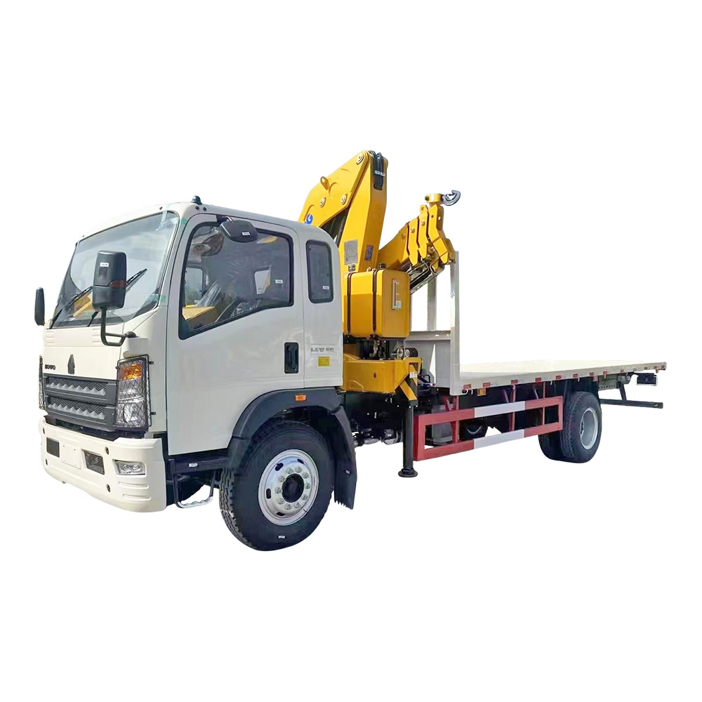 SINOTRUK HOWO 4X2 5T Folded Crane Truck