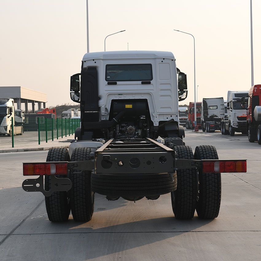 SINOTRUK HOWO TX 6200mm Wheelbase Cargo Chassis For Algeria