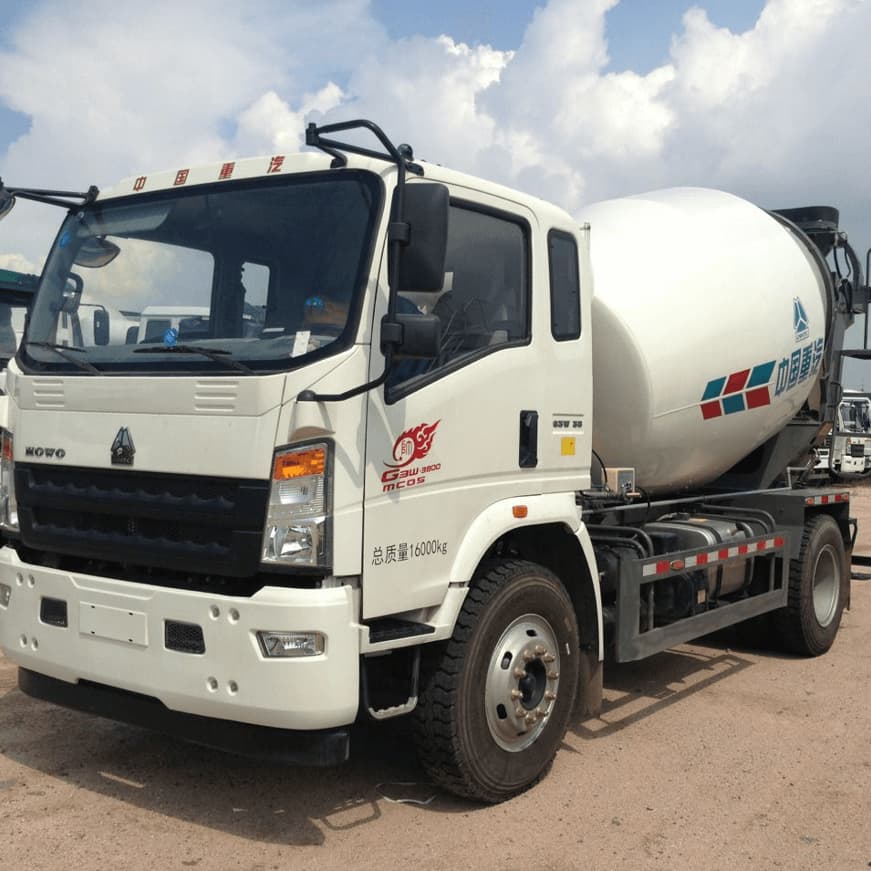 SINOTRUK HOWO 4X2 5CBM Concrete Mixer Truck