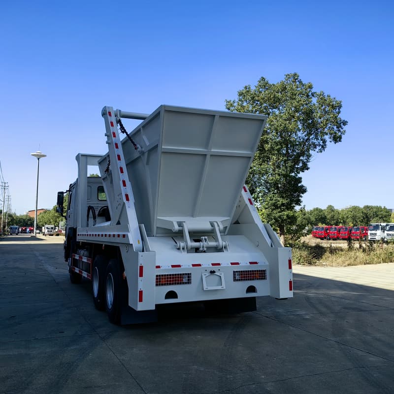 HOWO Heavy Duty 6X4 12CBM Skip Box Garbage Truck