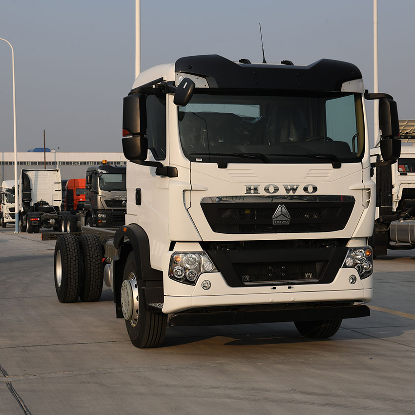 TX 4X2 280HP Cargo Chassis with 4700mm wheelbase for Algeria 3