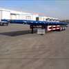 CIMC 3 Axles 40T Flatbed Trailer in Stock for containers