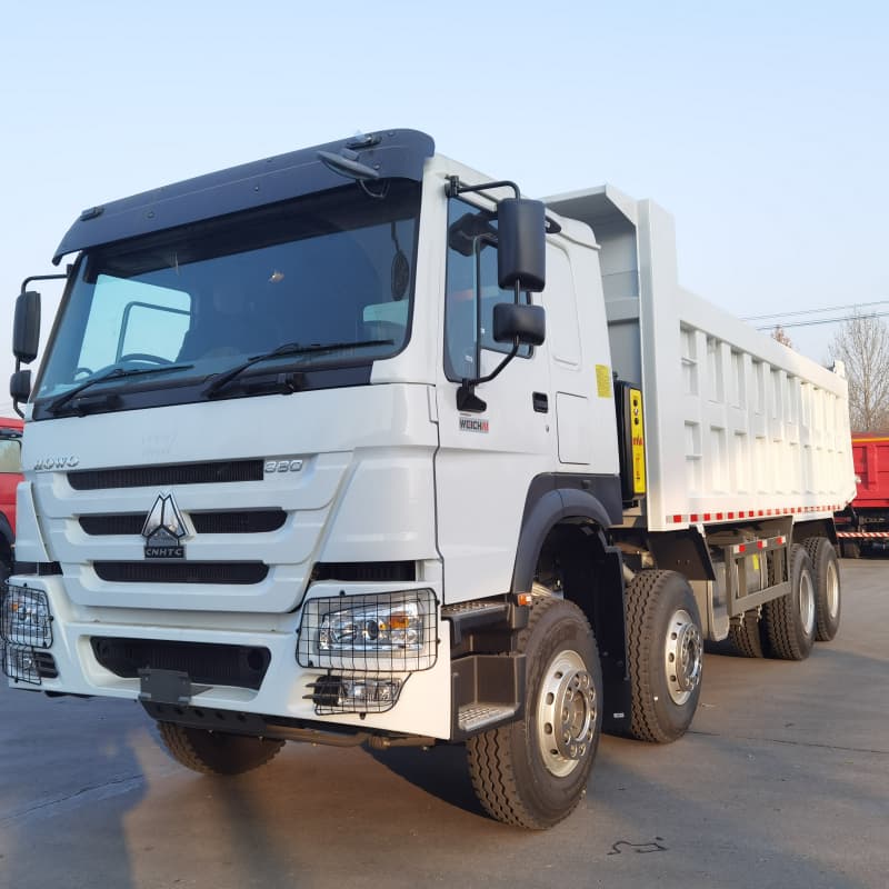 HOWO 8X4 25CBM Dump Tipper Truck for Tanzania in Stock