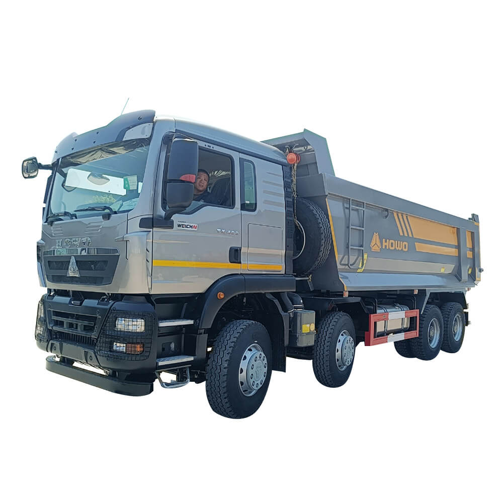 HOWO TX 8X4 22CBM Tipper Truck for Algeria