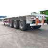 CIMC 3 Axles 40FT 40T Flatbed Trailer for Algeria