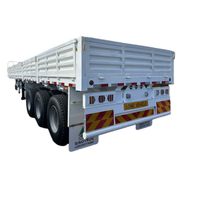 CIMC 3 Axles 600mm Sidewall Trailer for Algeria