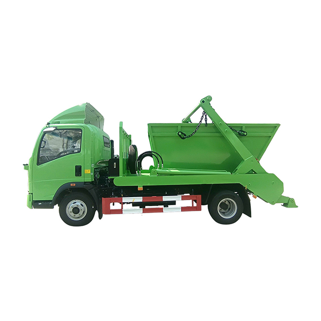 SINOTRUK HOWO 5CBM Swing Arm Garbage Truck