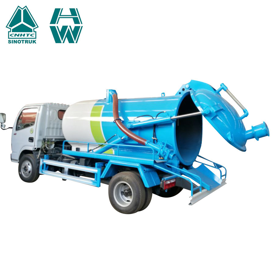 SINOTRUK HOWO 4X2 5000 Liters Sewage Suction Truck 1