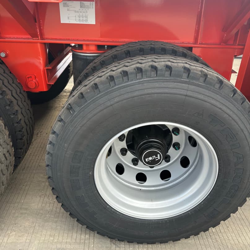 CIMC 3 Axles 60T Drop Side Trailer for Algeria