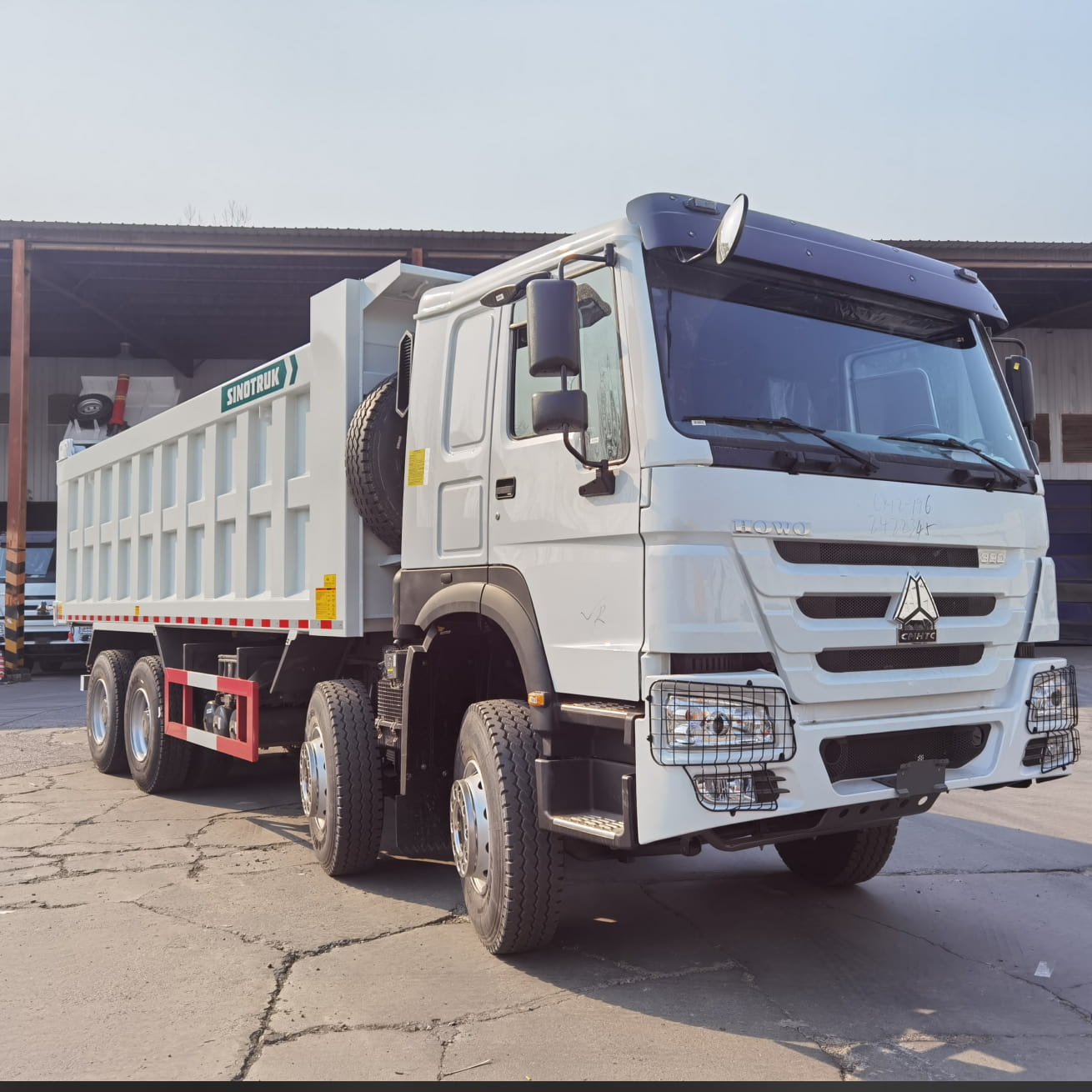 HOWO 8X4 Dump Tipper Truck in stock for Congo