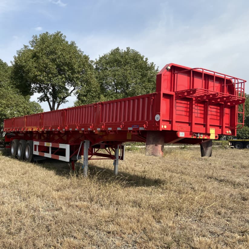 CIMC 3 Axles 60T Side Wall Semi Trailer 3