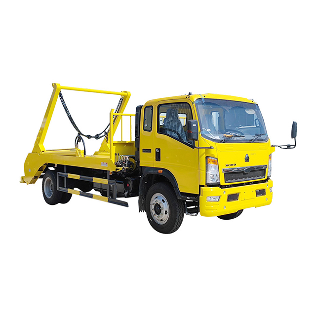 SINOTRUK HOWO 5CBM Swing Arm Garbage Truck