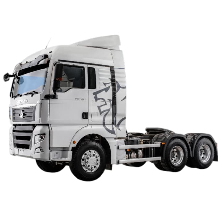 New SITRAK 6X4 Man Engine 480hp Tractor Truck with two beds 3