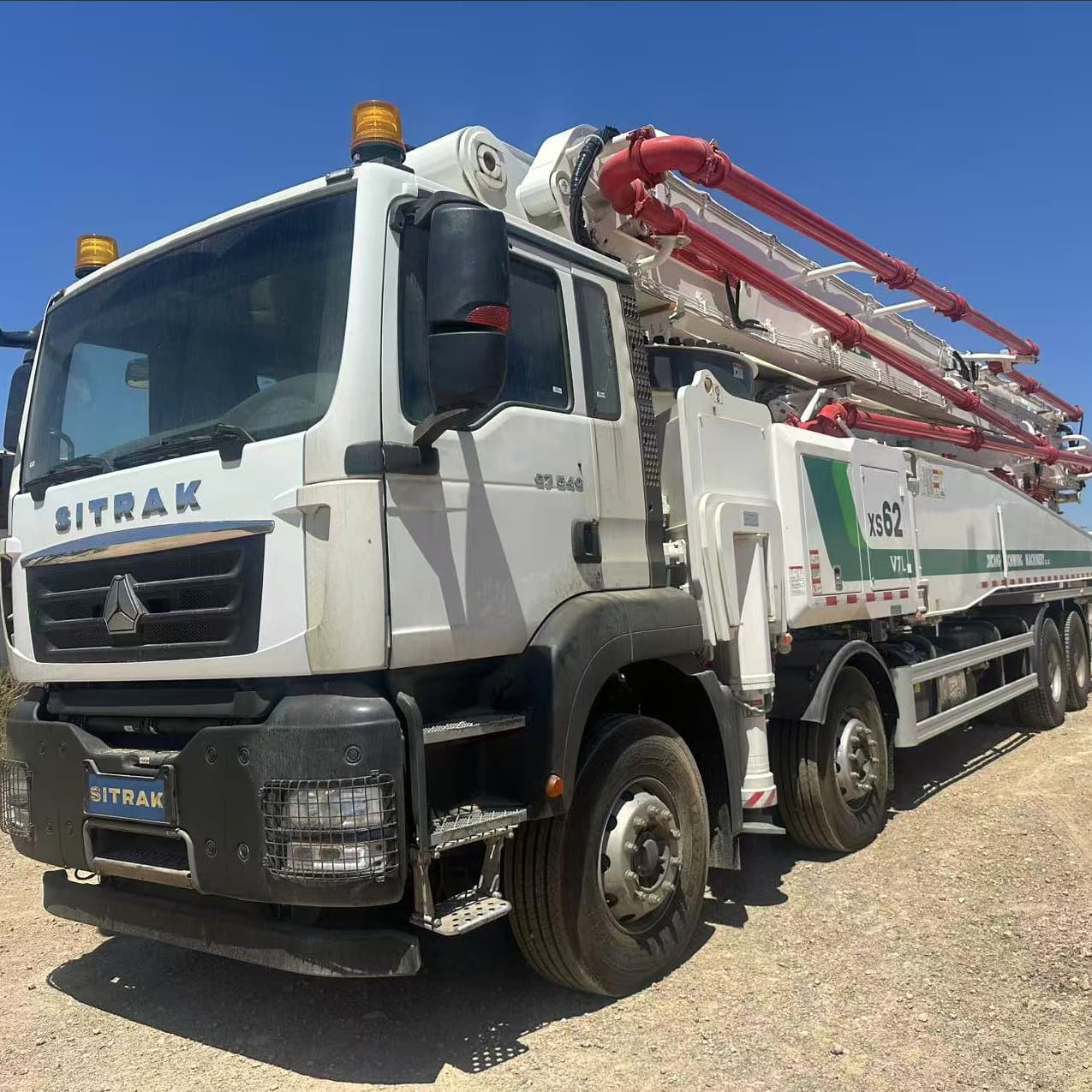 SINOTRUK 62m XCMG MAN ENGINE Mixer Pump Truck
