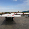 CIMC 3 Axles 60T Flatbed Trailer for Algeria