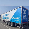 CIMC 3 Axles 20T 40FT Curtain Trailer for Algeria