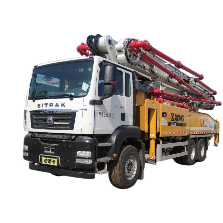 SINOTRUK SITRAK Truck Mounted 52m Concrete Boom Pump Truck