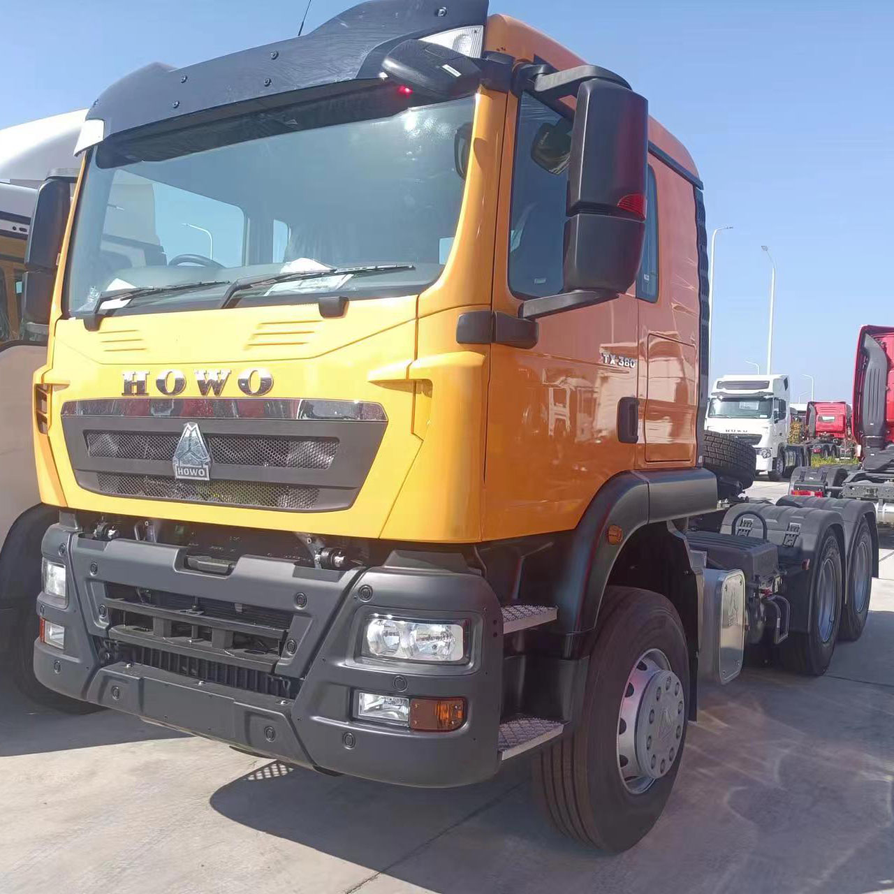 SINOTRUK HOWO TX 6X4 Tractor Truck for Algeria 2