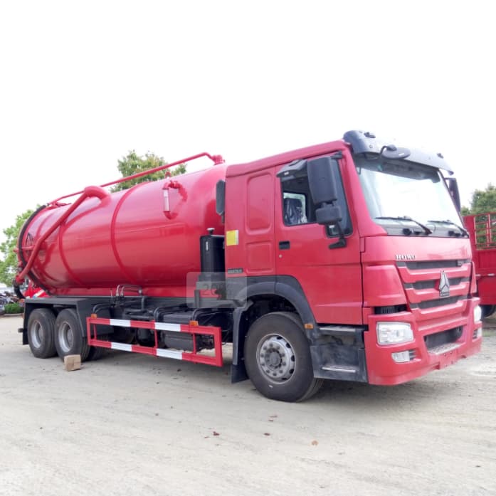 HOWO 4X2 12000 Liters 12CBM Suction Sewage Truck