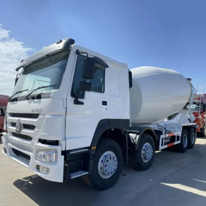 12CBM Concrete Mixer Truck for Algeria with HOWO brand 2