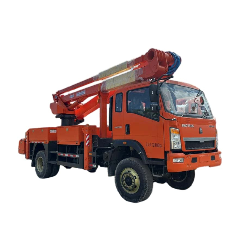 HOWO 4X4 Insulation Aerial Work Platform truck