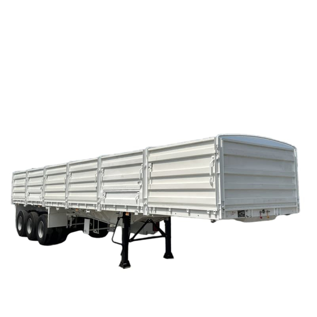 CIMC 3 Axles 40T 800mm Sidewall Trailer for Algeria