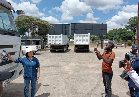 The Mining Association Of Zimbabwe Visited Our Company