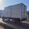 Right Hand Drive HOWO 4X2 5T Light Duty Van Box Truck in stock